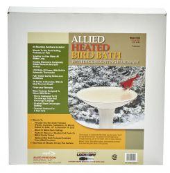 API Heated Bird Bath with Hardware