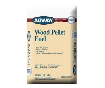 Agway Wood (Sawdust) Pellets Premium Grade (40 Lb)