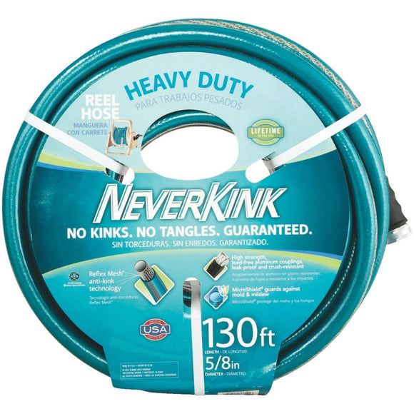 Neverkink 5/8 In. Dia. x 130 Ft. L. Heavy-Duty Garden Hose