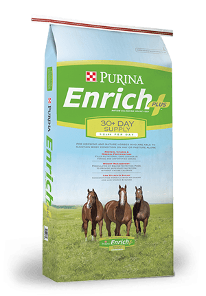 Purina® Enrich Plus® Ration Balancing Horse Feed