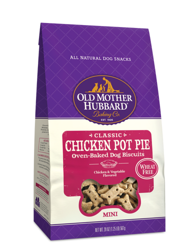 Old Mother Hubbard Chicken Pot Pie Mini Dog Biscuits (16-oz)