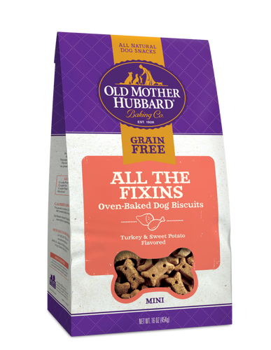 Old Mother Hubbard All The Fixins Mini Dog Biscuits (16-oz)