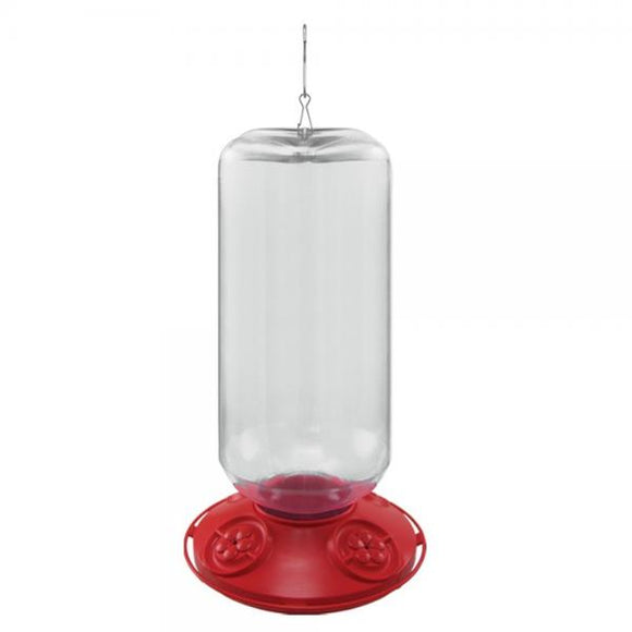 Songbird Essentials Dr. JB complete Switchable Feeder with Red Flowers Bulk (80 oz)