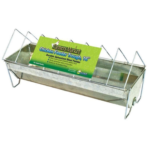 FARMERS MARKET FEEDER TROUGH FOR POULTRY