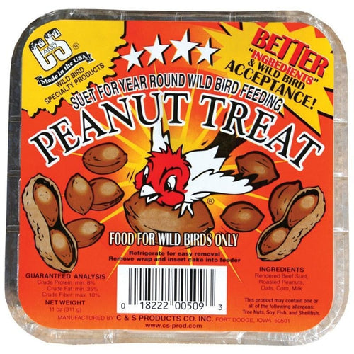 C&S Peanut Treat Suet (11 oz)